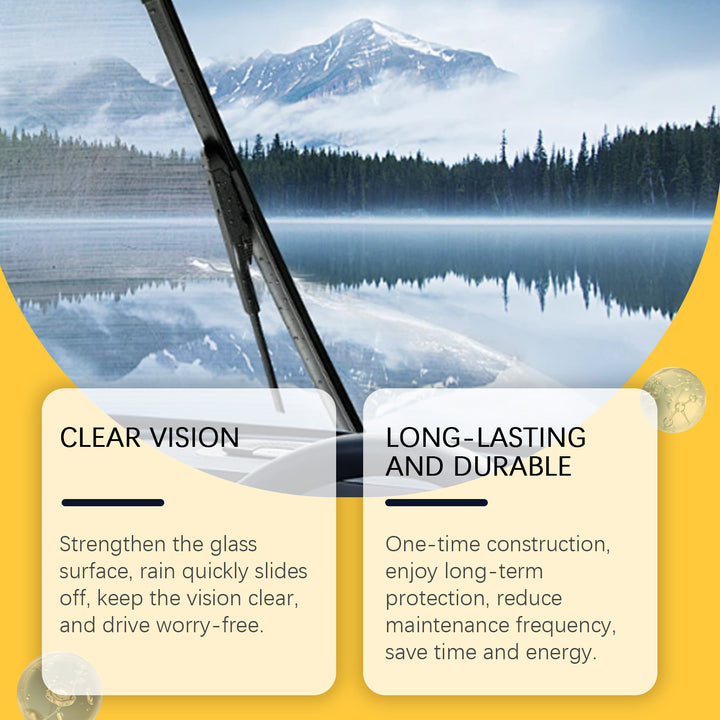 Windshield Cleaner for Clear, Rain-Ready Visibility