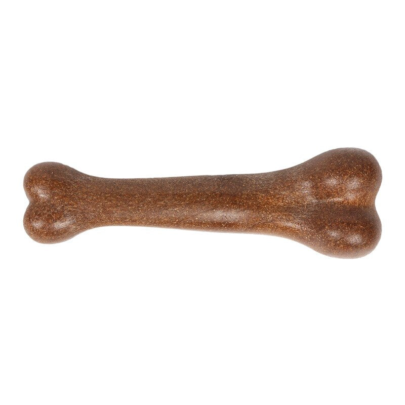 Durable Bamboo-Fiber Dog Chew Toy for Healthy Dental Care