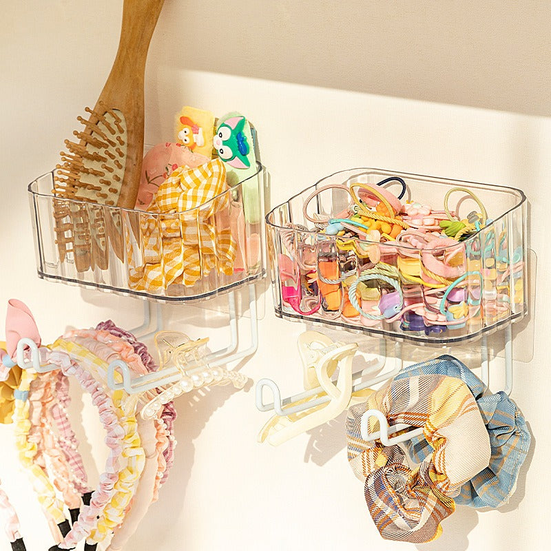 Kids Hair Accessory Wall Organizer, No-Drill Storage