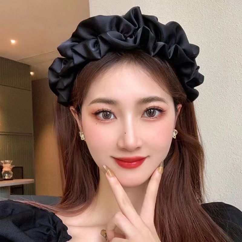 Women's Wide-Brim Headband for Dramatic Volume & Style