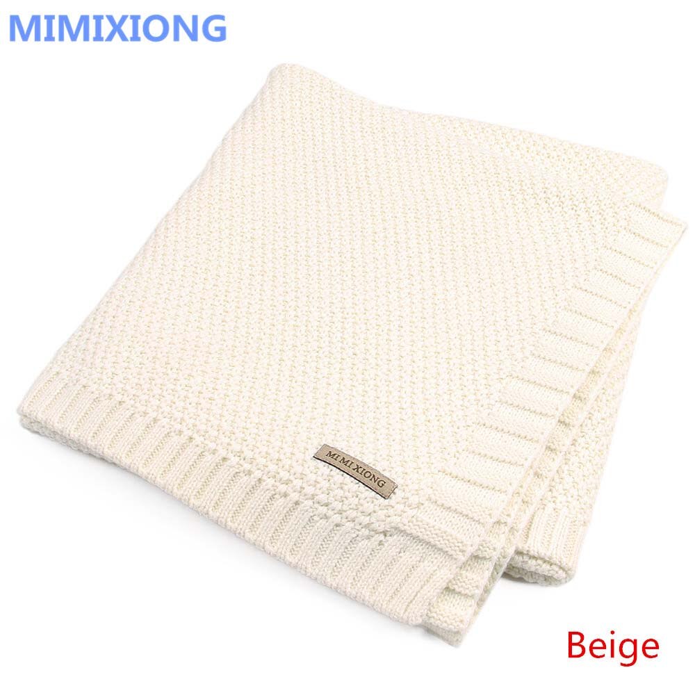 Knitted Newborn Swaddle Blanket for Everyday Cuddles