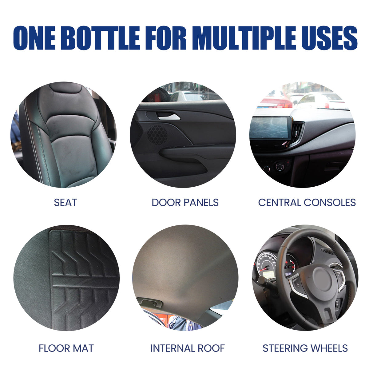 Car Interior Foam Cleaner for Cleaner, Fresher Surfaces