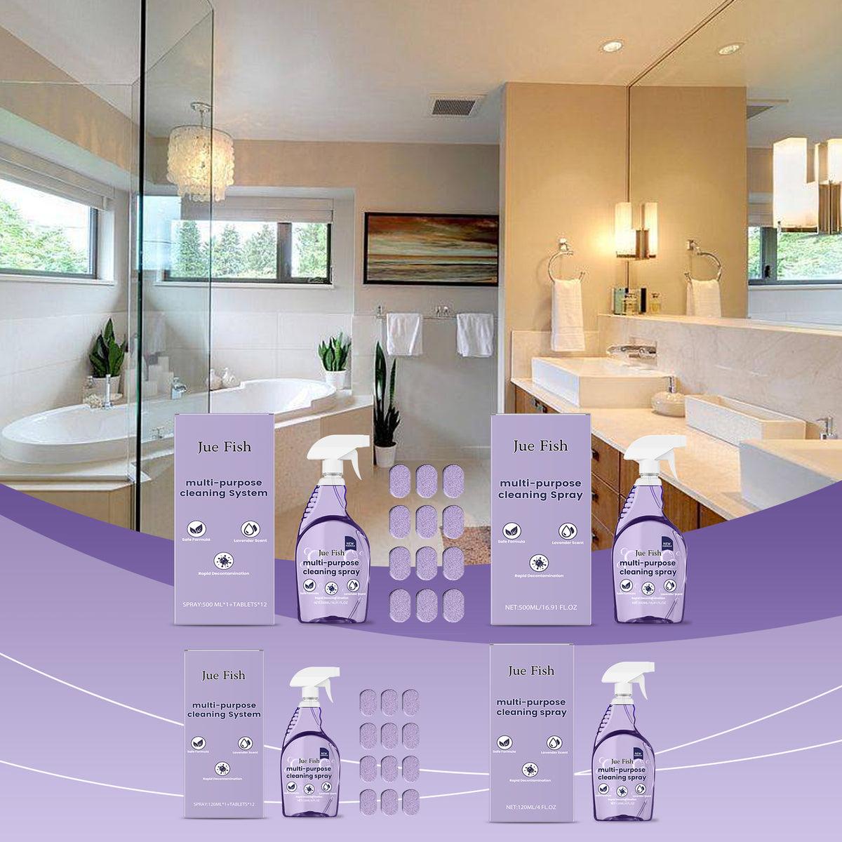 Multi-Purpose Grease Cleaner Spray for Cooktops & Utensils