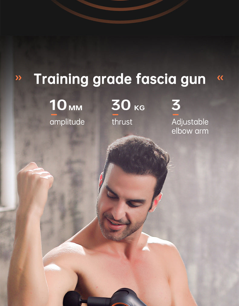 900-Turn Rotary Fascia Gun — Deep Muscle Recovery