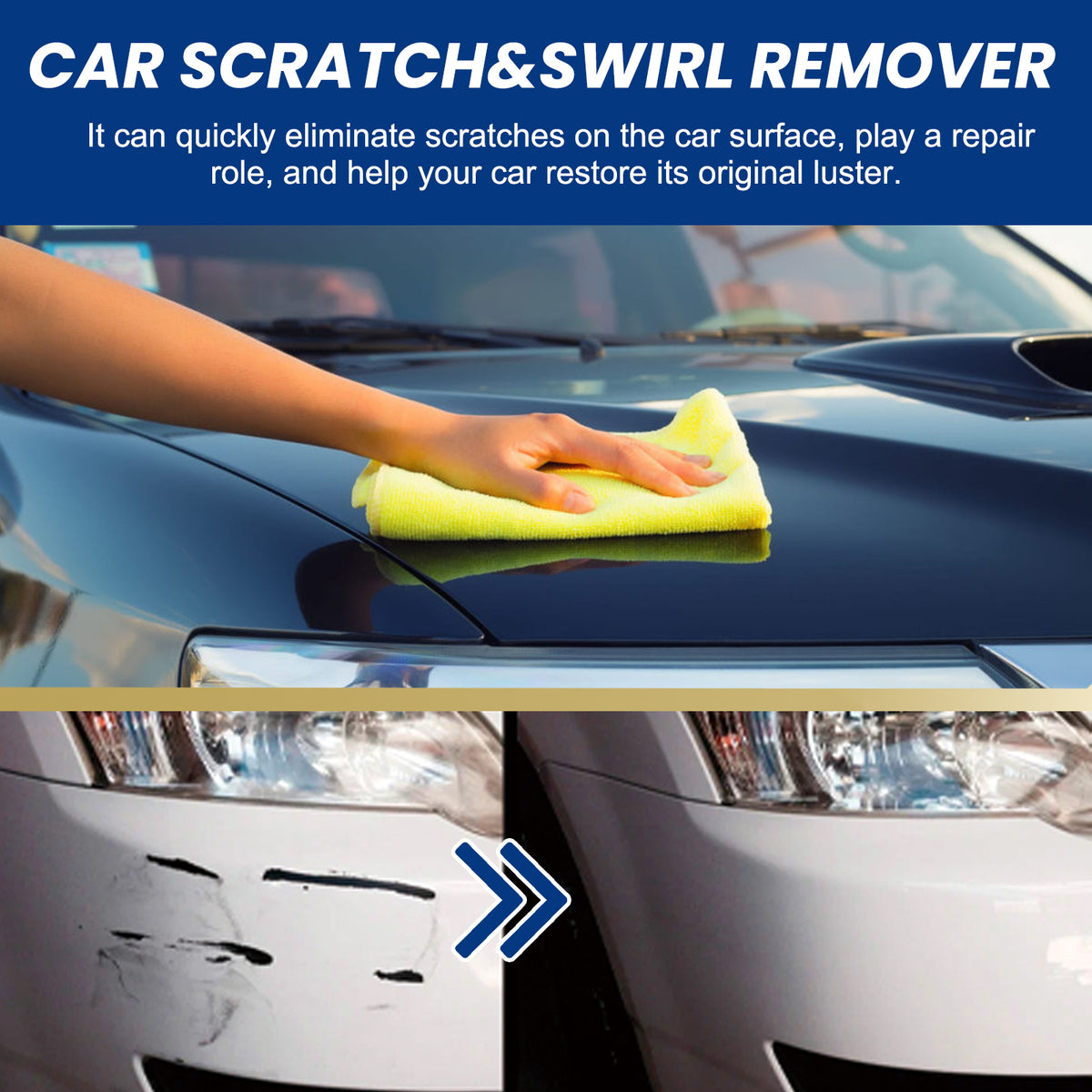 Car Scratch Repair Cream for Swirl Marks and Shine