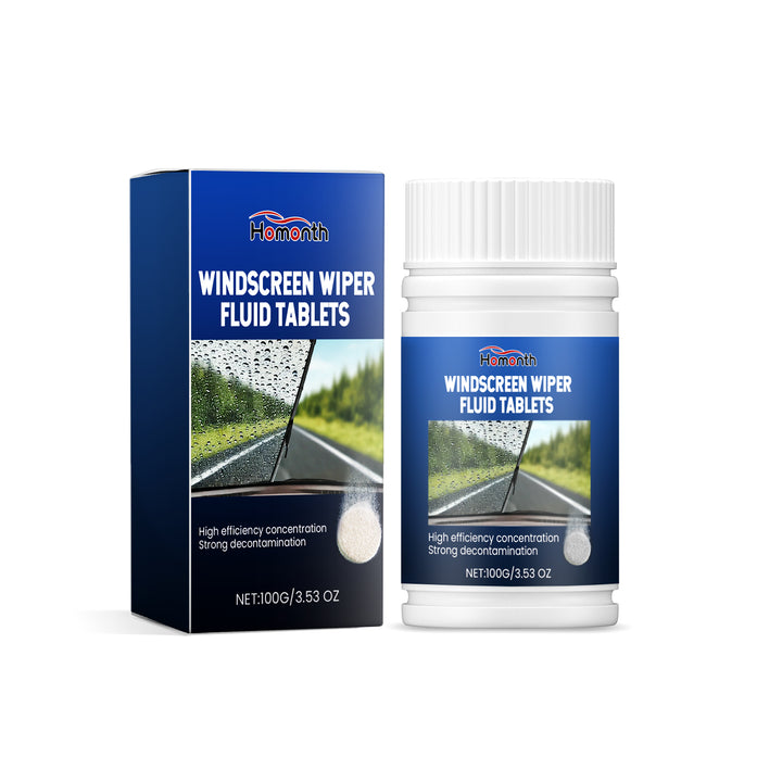 Windshield Cleaning Tablets for Clear, Fog-Free Glass