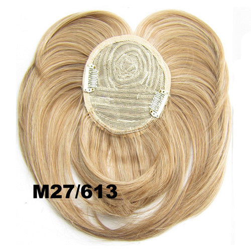 Clip In Bangs Synthetic — Blunt Fringe Hairpiece in 9+