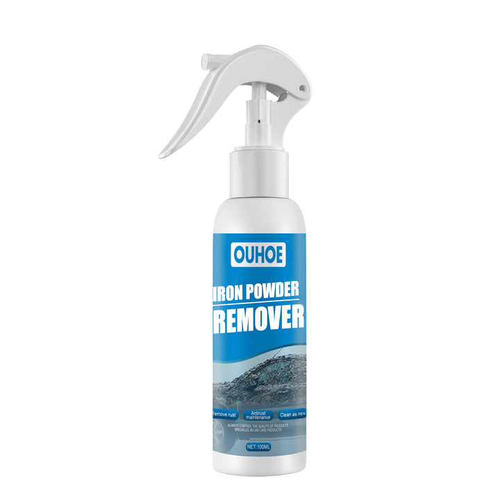 Automotive Rust Remover Spray for Iron Powder Cleaning
