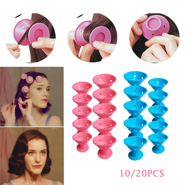Heatless Hair Rollers for Soft, Defined Curls at Home