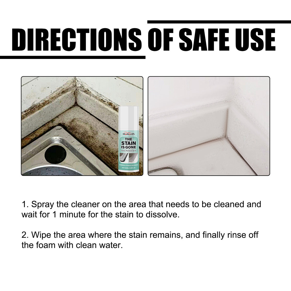 Motorhome Interior Cleaner Spray for Stubborn Stains