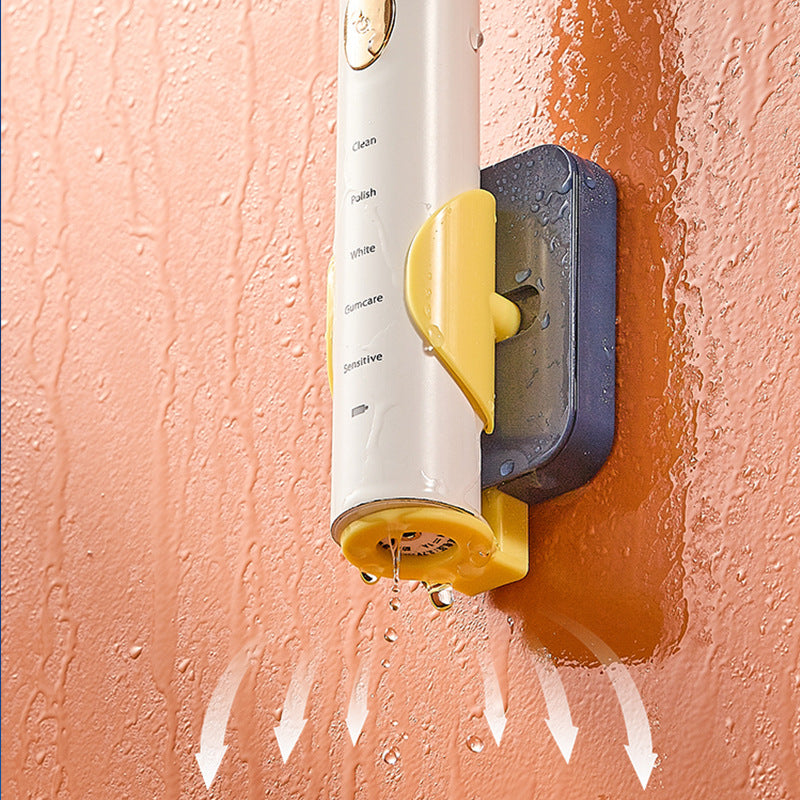 Punch-Free Electric Toothbrush Wall Holder for Renters