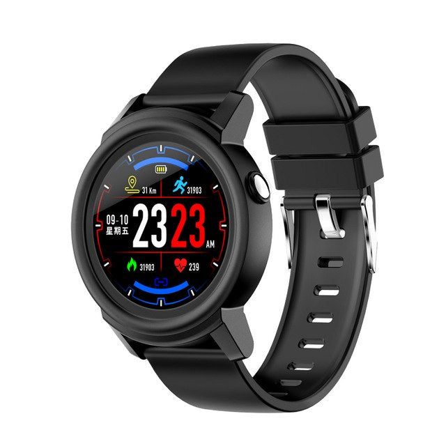 DK02 Round Smartwatch with Heart Rate & Sleep Tracking