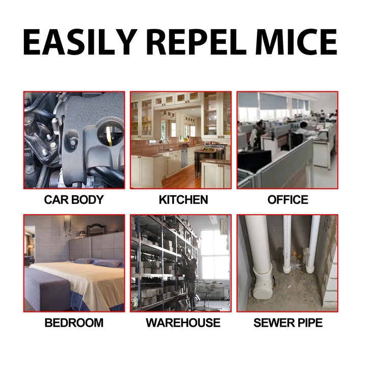 Mouse Repellent Tablets for Home, Car, Garden & More