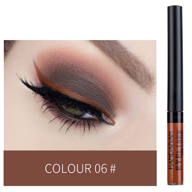 HANDAIYAN 12 Color Liquid Eyeliner Waterproof Set