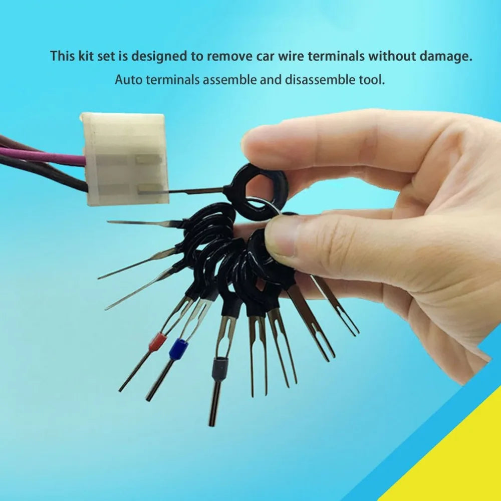 Car Terminal Removal Tool Kit — No More Broken Connectors