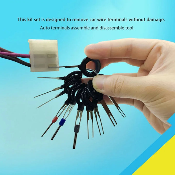 Car Terminal Removal Tool Kit — No More Broken Connectors