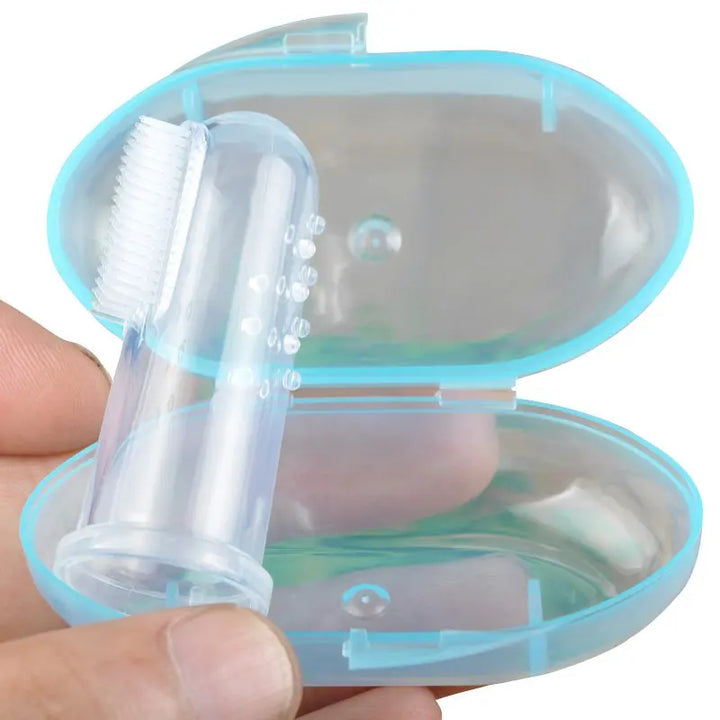 Baby Finger Toothbrush for Gentle Gum & Teeth Cleaning