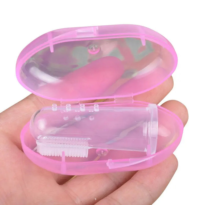 Baby Finger Toothbrush for Gentle Gum & Teeth Cleaning