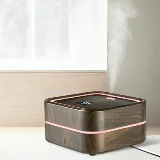 Wood Grain Aromatherapy Diffuser for Calm Rooms