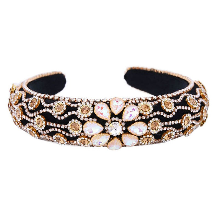 Jeweled Statement Headband for Glamorous Occasion Style