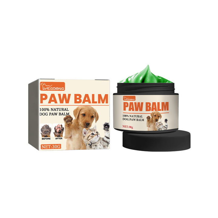Pet Paw Balm for Dry, Cracked Dog and Cat Paw Pads