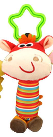 Baby Rattle Toy Set for Soft Sensory Play & Stroller