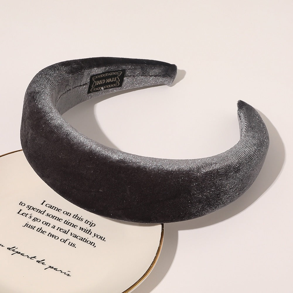 Velvet Hair Clip for a Polished, Lifted Hairstyle