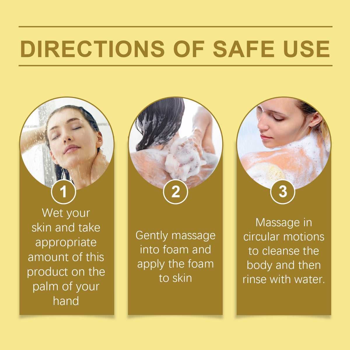 Ginger Shower Gel for Firm, Soft, Fresh-Looking Skin
