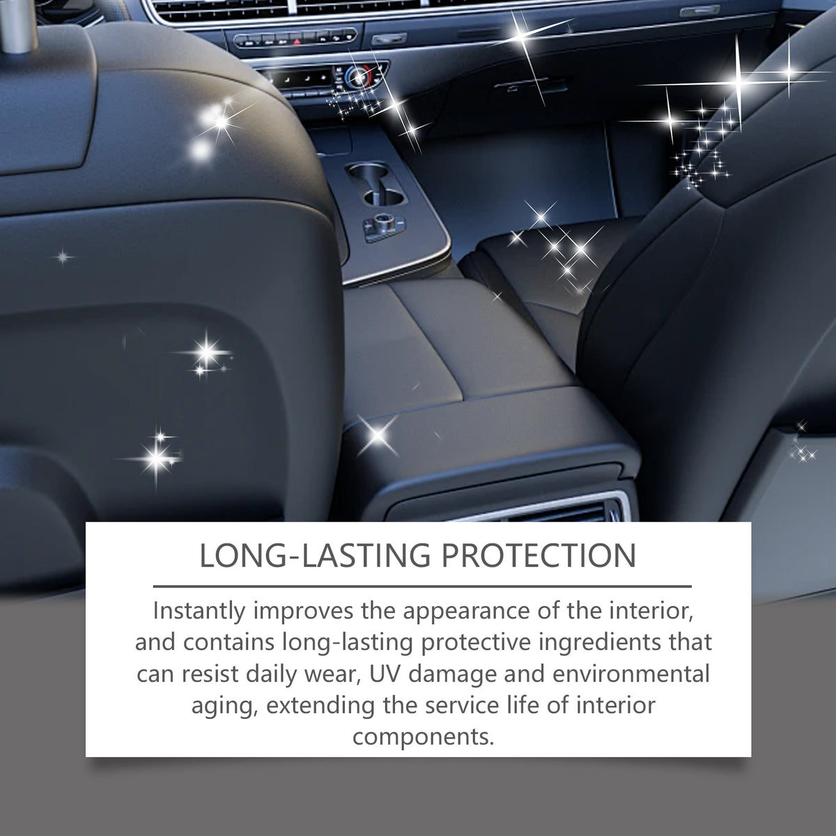 Dashboard Leather Polish for Dry, Dust-Resistant Trim