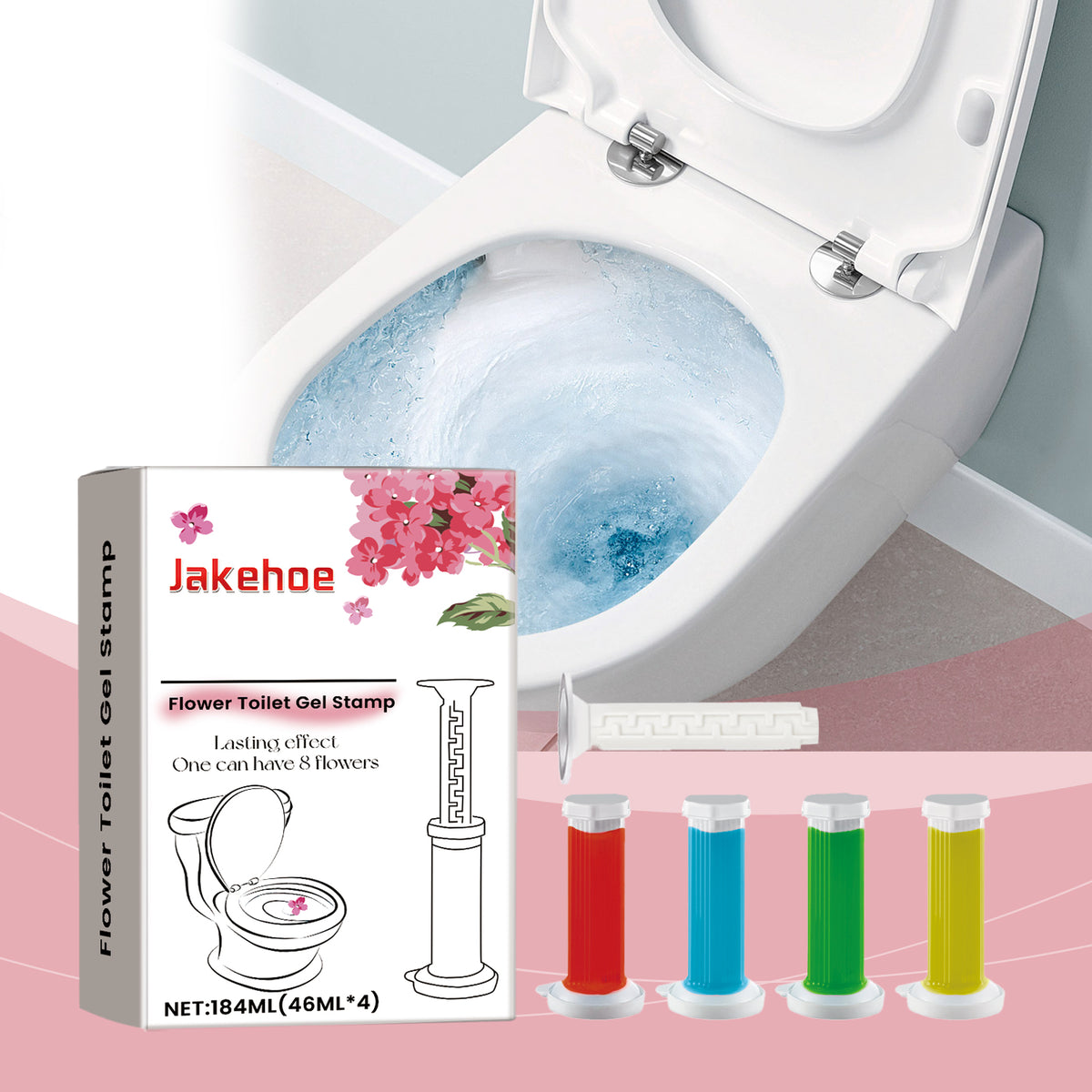 Toilet Gel Deodorizer for Long-Lasting Bathroom Freshness