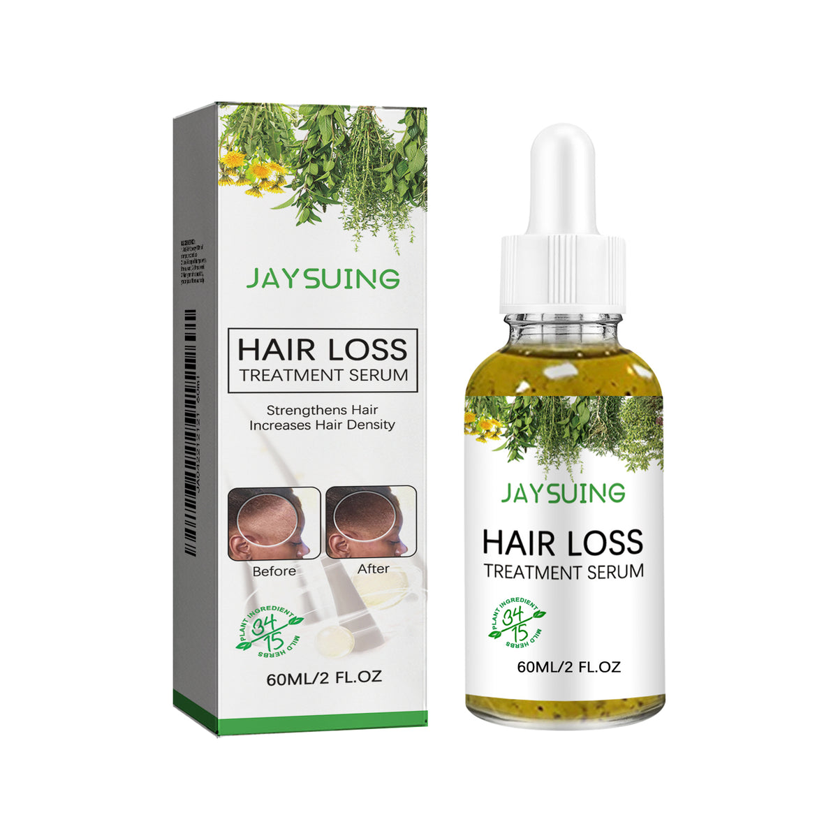 Scalp Oil Serum for Thicker-Looking, Fuller Hair Care