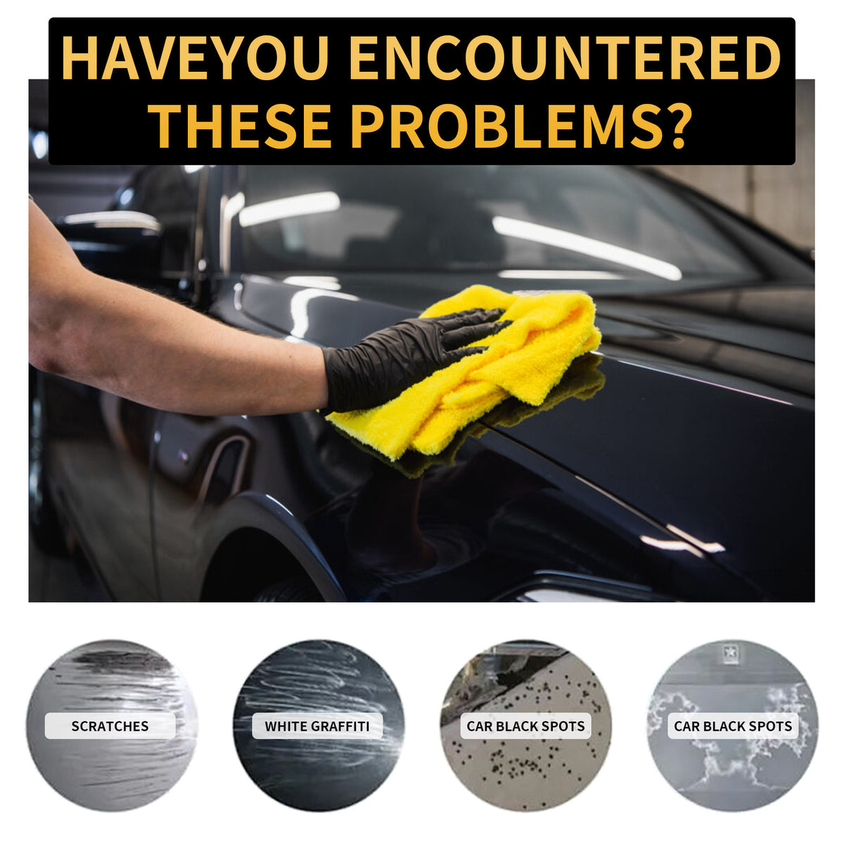 Car Coating Detailer for Glossy, Hydrophobic Finish