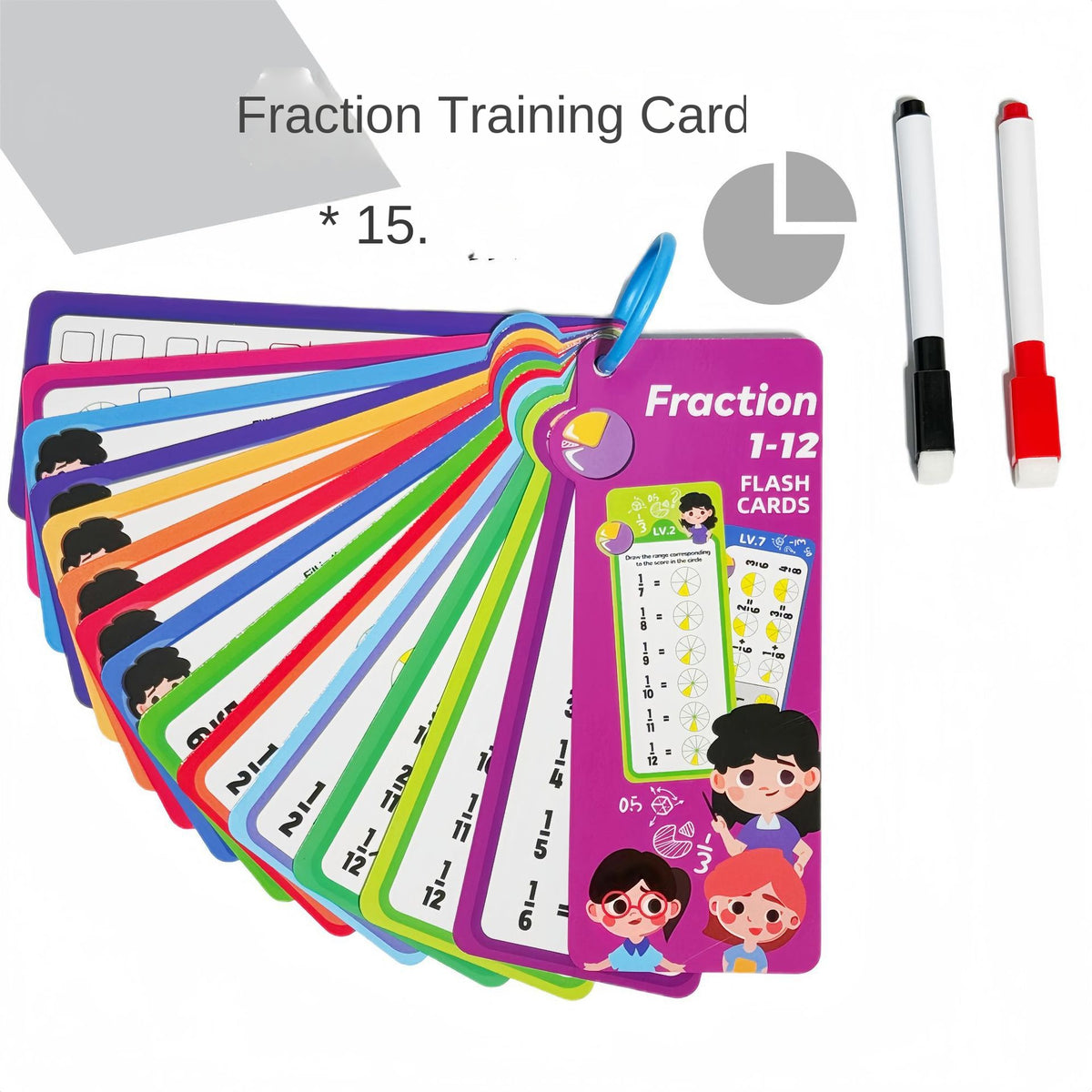 Math Flash Cards for Four-Operation Practice at Home