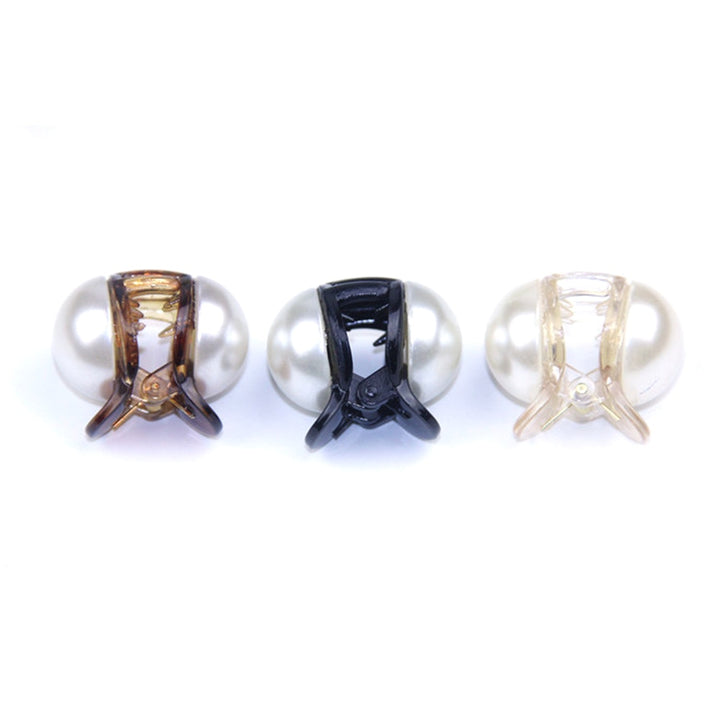 Pearl Mini Claw Hair Clips for Easy Elegant Styles
