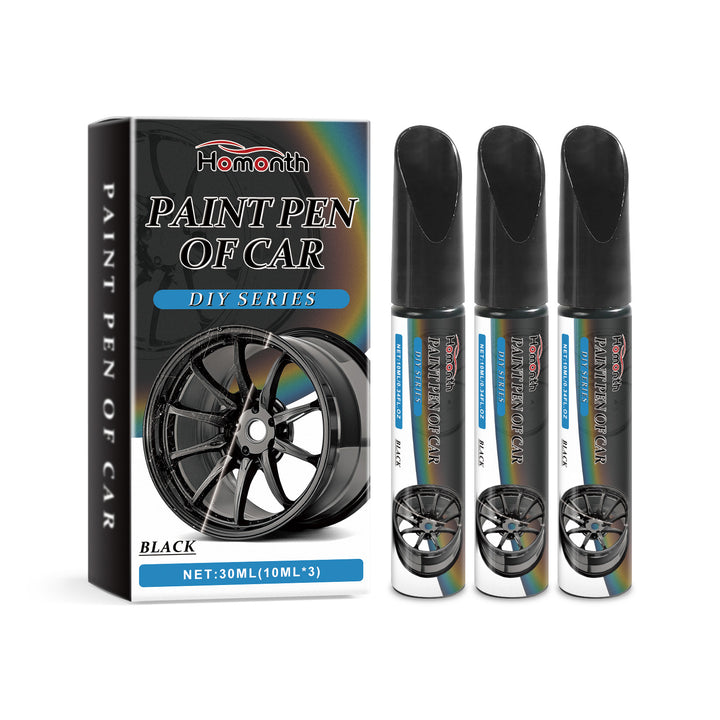 Black Wheel Scratch Repair Pen Set for Quick Touch-Ups