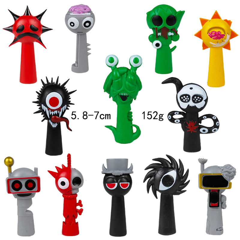 Collectible Character Ornaments for Colorful Desks