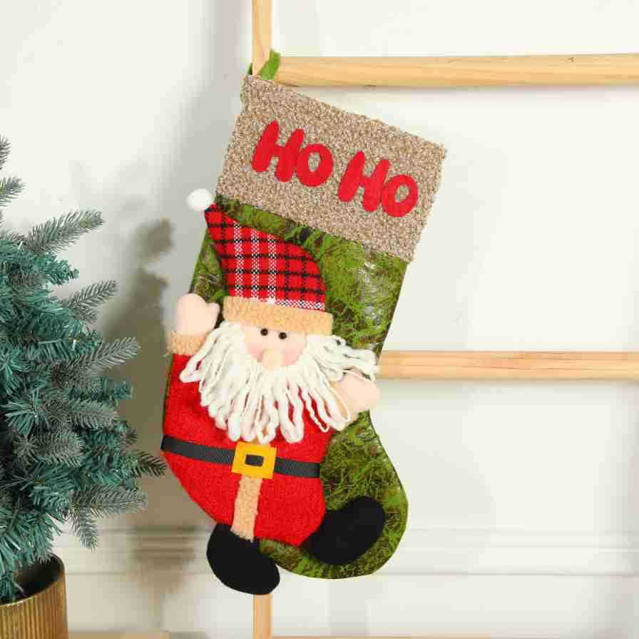 Christmas Stocking Set for Cheerful Mantel Display