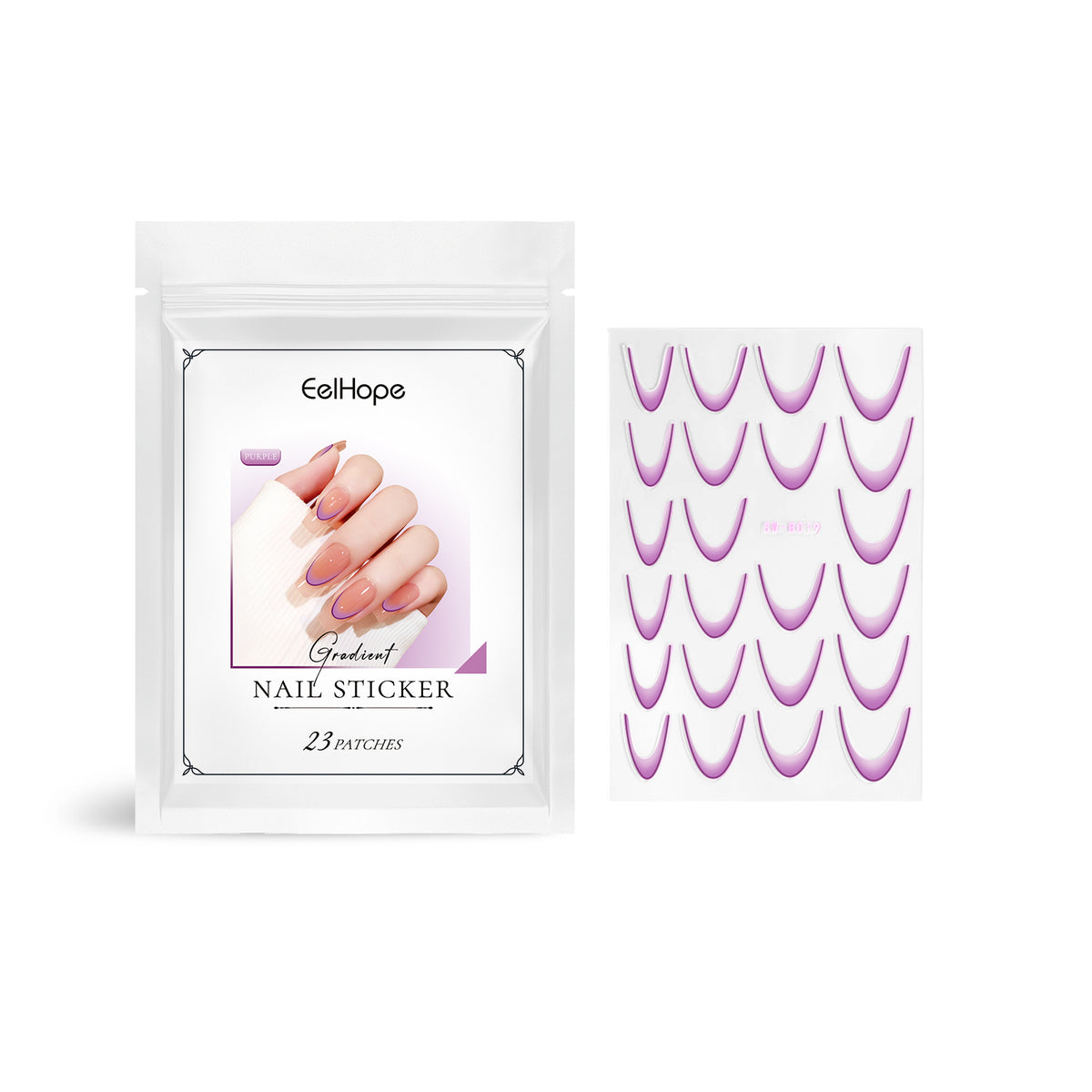 French Gradient Nail Stickers - Salon Ombre in Seconds