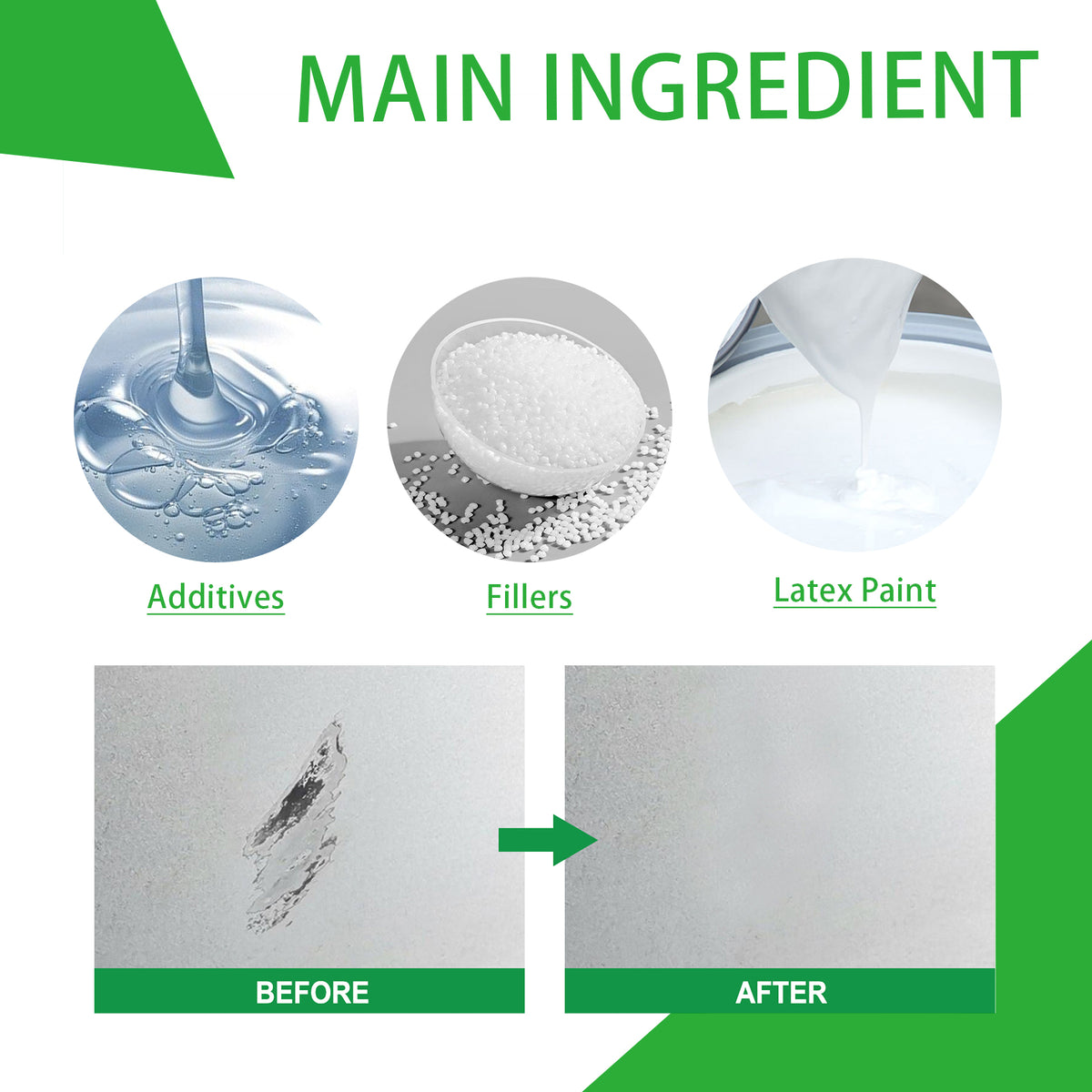 Wall Repair Paint Roller - Fix Cracks & Stains Fast