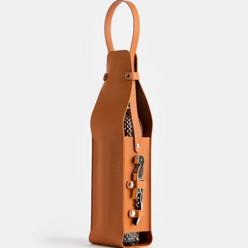 Wine Tote Bag for Elegant Picnic Bottle Transport Gift