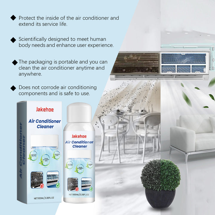 AC Coil Cleaner Foam — Kills Odor, No Residue
