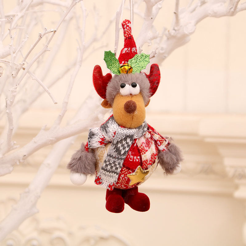 Plush Christmas Ornaments for Cozy Holiday Decorating