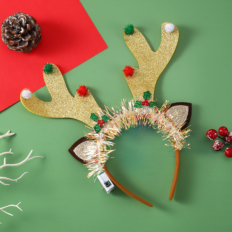 Holiday Headband — Light-Up Christmas Party Style