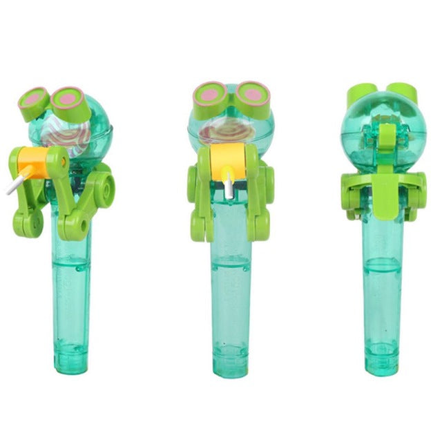 Robot Lollipop Holder — Playful Candy Cover Toy