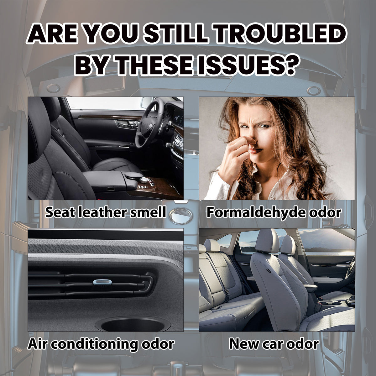 Car Air Freshener With Refillable Lasting Freshness