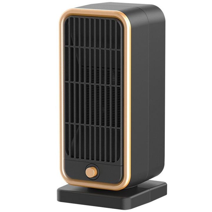 Compact PTC Space Heater with Tip-Over Protection for Rooms