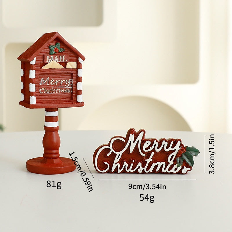 Christmas Tabletop Decor Set for Instant Holiday Style