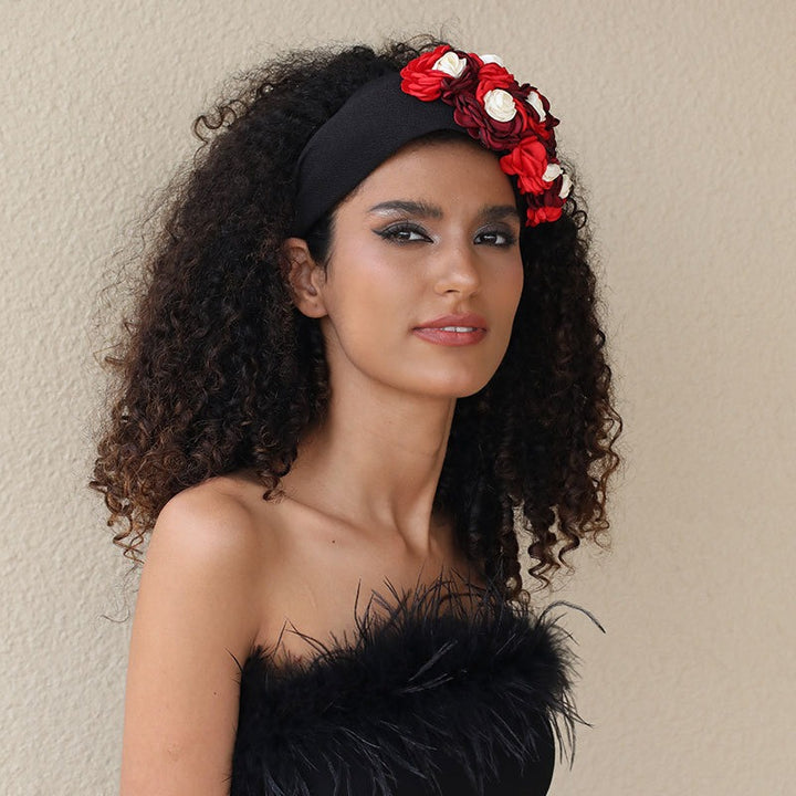 3D Floral Headband for Instant Statement Outfit Style