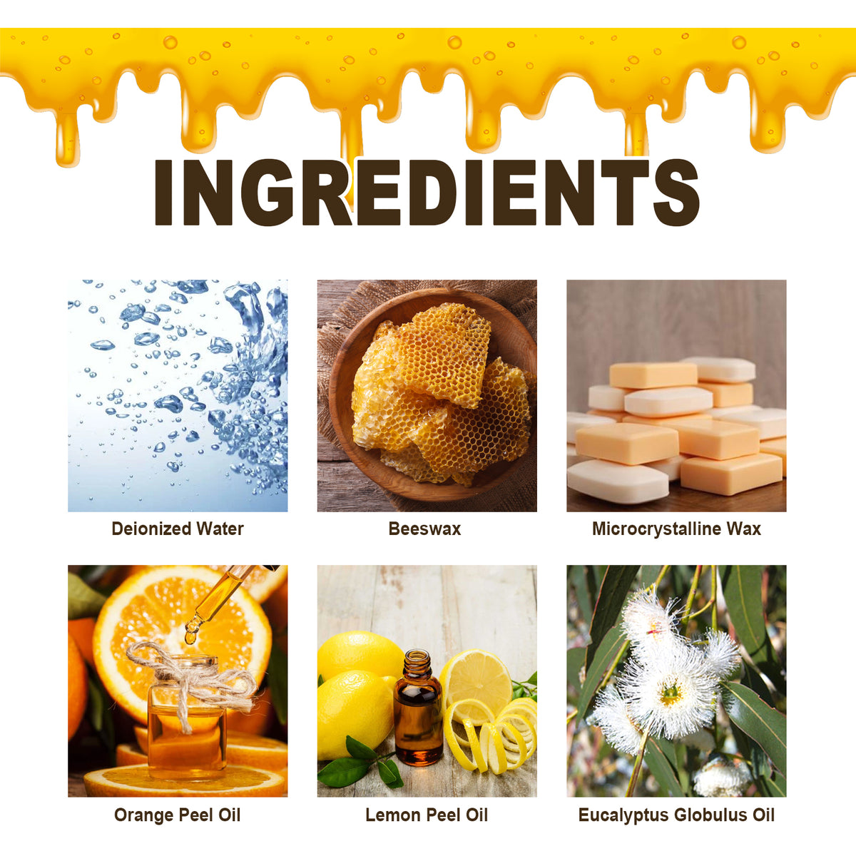 Beeswax Furniture Polish Spray for Wood Surface Care