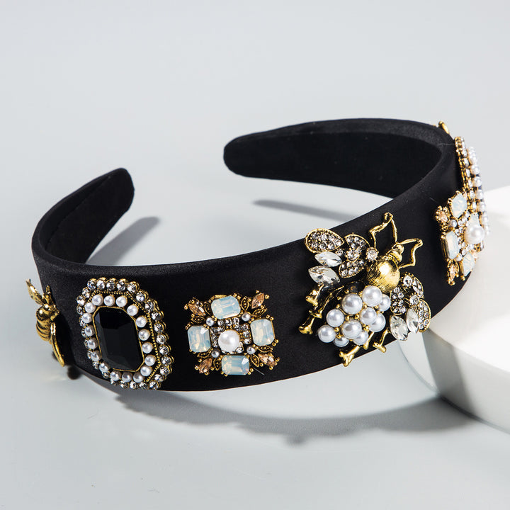 Baroque Rhinestone Headband for Instant Evening Glamour